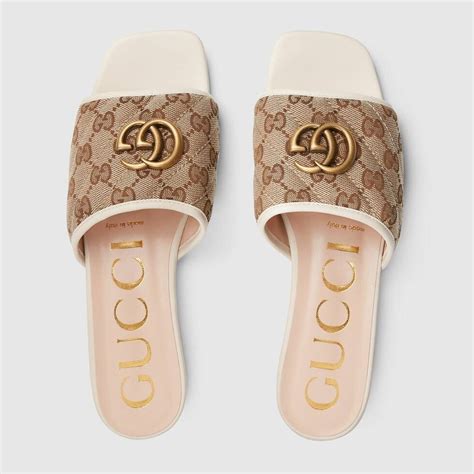 gucci slides gold|gucci slides women's.